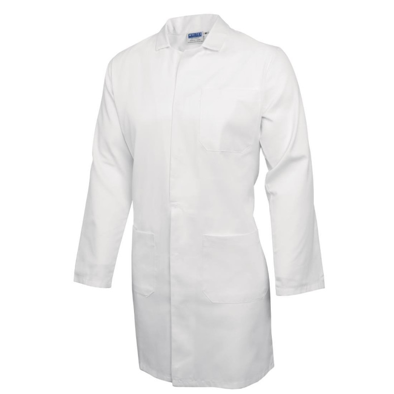 Bluse Mixte Weiß - Größe S - Whites Chefs Bekleidung - Fourniresto Bluse Mixte Weiß - Größe S - Whites Chefs Bekleidung - Fourniresto