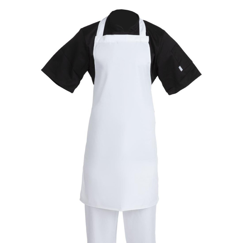 Schürze Latz Weiß 711 x 656 mm - Whites Chefs Clothing - Fourniresto Schürze Latz Weiß 711 x 656 mm - Whites Chefs Clothing - Fourniresto