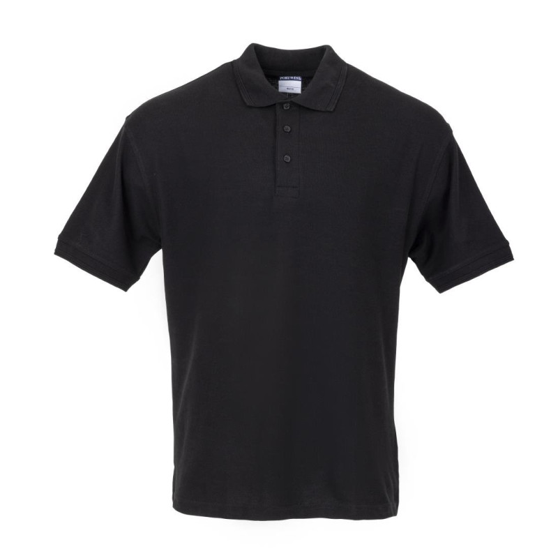 Polo Mixte Noir - Taille M - FourniResto - Fourniresto Polo Mixte Noir - Taille M - FourniResto - Fourniresto