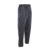 Pantalon De Cuisine Mixte Baggy Rayé Noir Et Blanc - Taille M - Chef Works - Fourniresto