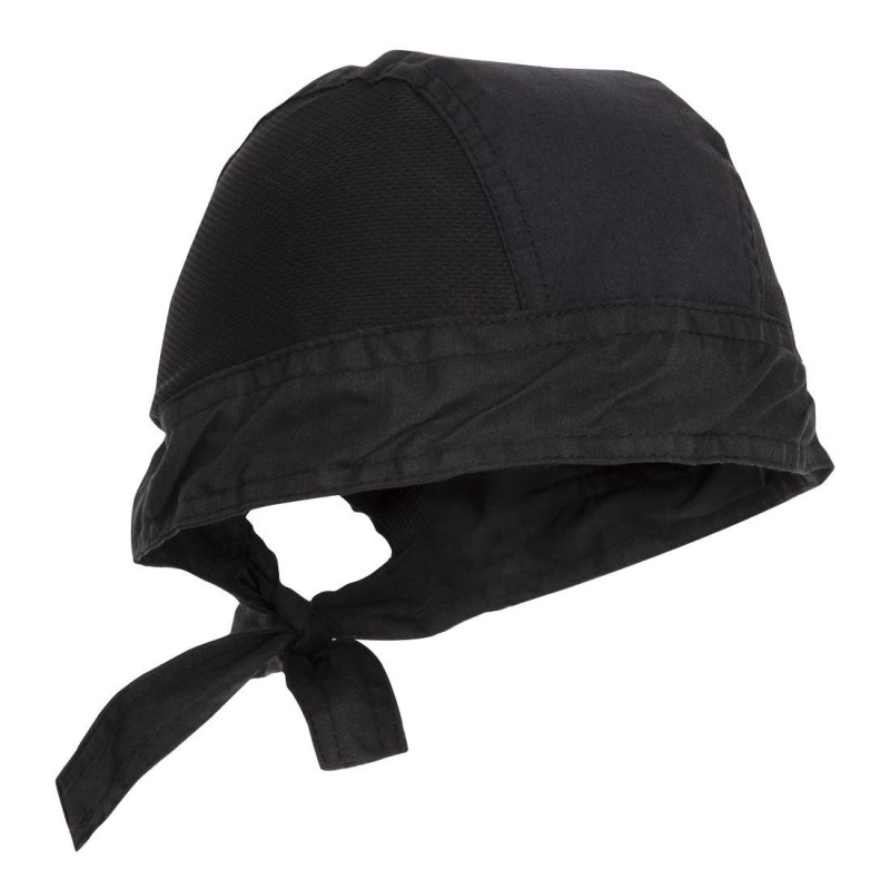 Black Bandana - One Size - Whites Chefs Clothing - Fourniresto Black Bandana - One Size - Whites Chefs Clothing - Fourniresto