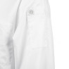 Unisex Kochjacke Weiß Langarm Calgary - Größe M - Chef Works - Fourniresto
