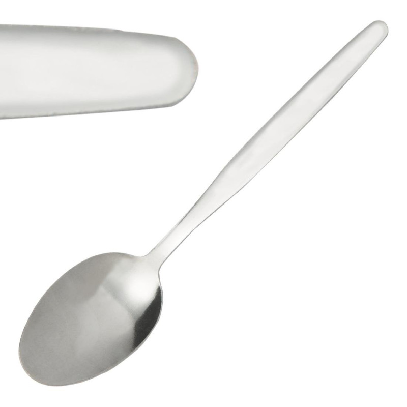 Kelso Stainless Steel Dessert Spoon - Set of 12 - Olympia - Fourniresto Kelso Stainless Steel Dessert Spoon - Set of 12 - Olympia - Fourniresto