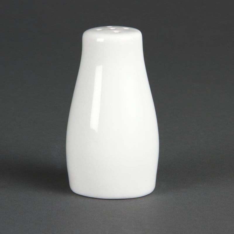 Poivrière Blanche 90 Mm - Lot De 12 - Olympia - Fourniresto Poivrière Blanche 90 Mm - Lot De 12 - Olympia - Fourniresto