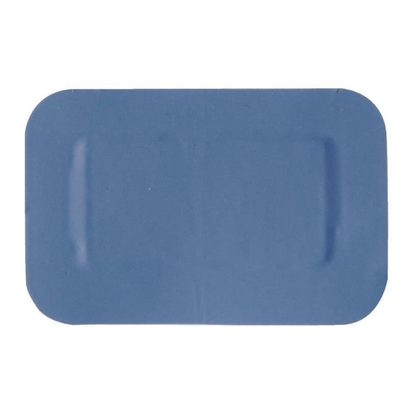 Removable Blue Bandages 28 X 38 mm - Pack of 50 - FourniResto - Fourniresto Removable Blue Bandages 28 X 38 mm - Pack of 50 - FourniResto - Fourniresto