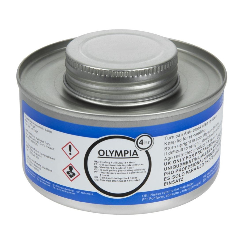 4H Combustible for Chafing Dish - Pack of 12 - Olympia - Fourniresto 4H Combustible for Chafing Dish - Pack of 12 - Olympia - Fourniresto