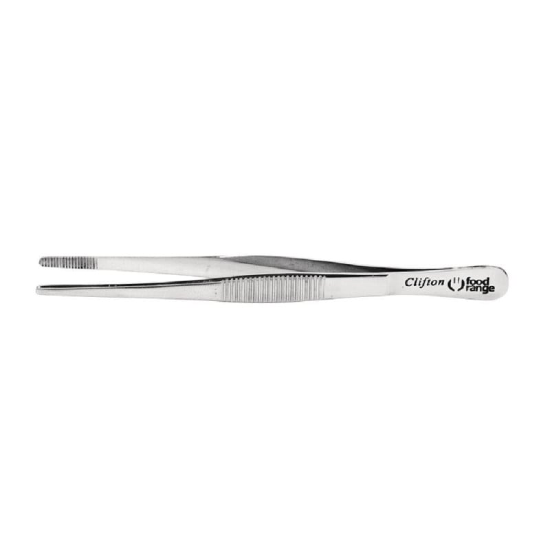 Mikro Edelstahl-Pinzette mit abgerundeten Enden 160 mm - FourniResto - Fourniresto Mikro Edelstahl-Pinzette mit abgerundeten Enden 160 mm - FourniResto - Fourniresto