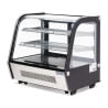 Black Countertop Refrigerated Display - 120 L - Polar