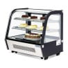 Black Countertop Refrigerated Display - 120 L - Polar
