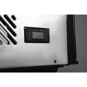 Black Countertop Refrigerated Display - 120 L - Polar