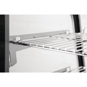 Black Countertop Refrigerated Display - 120 L - Polar