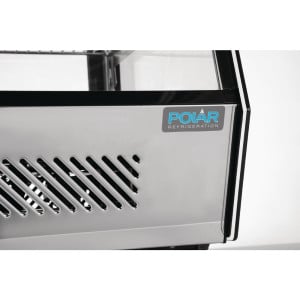 Black Countertop Refrigerated Display - 120 L - Polar