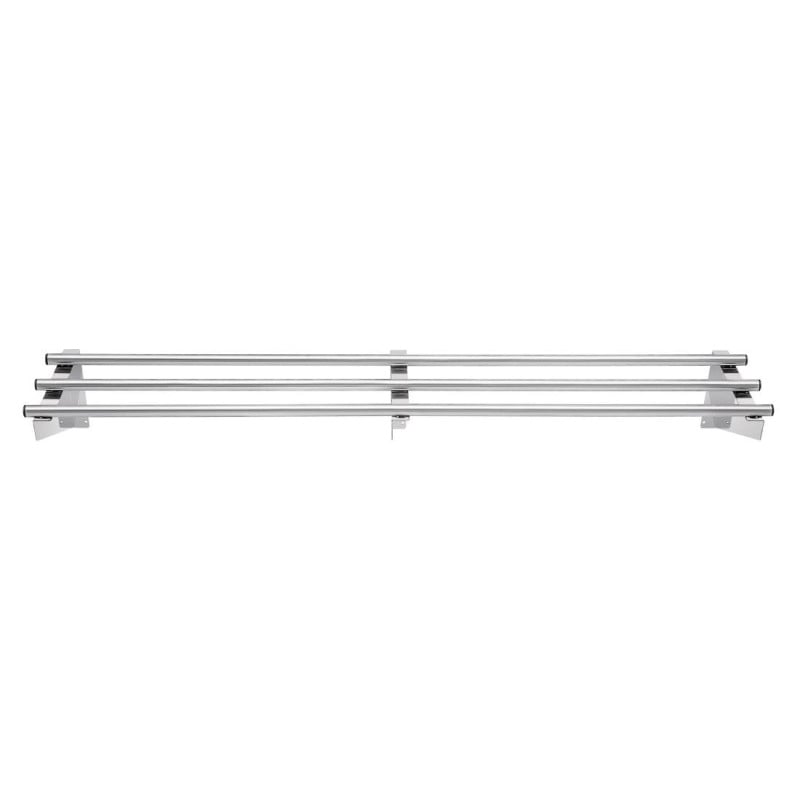 Wandregal aus Edelstahlrohr 1500 mm - Vogue - Fourniresto Wandregal aus Edelstahlrohr 1500 mm - Vogue - Fourniresto