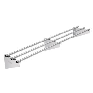 Wandregal aus Edelstahlrohr 1500 mm - Vogue - Fourniresto