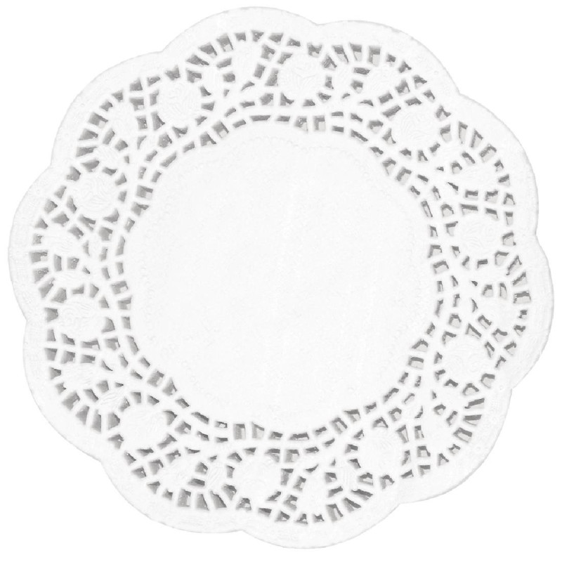 Runder Papieruntersetzer Ø 100 mm - Packung mit 250 Stück - Fiesta - Fourniresto Runder Papieruntersetzer Ø 100 mm - Packung mit 250 Stück - Fiesta - Fourniresto