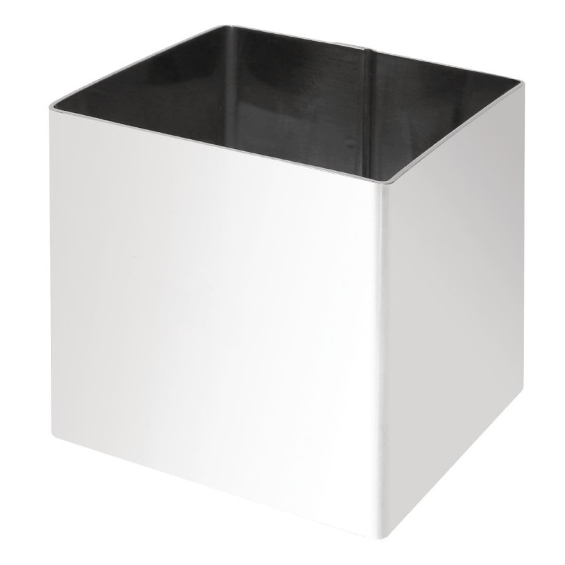 Square Mousse Ring 60 X 60 mm - Vogue - Fourniresto Square Mousse Ring 60 X 60 mm - Vogue - Fourniresto