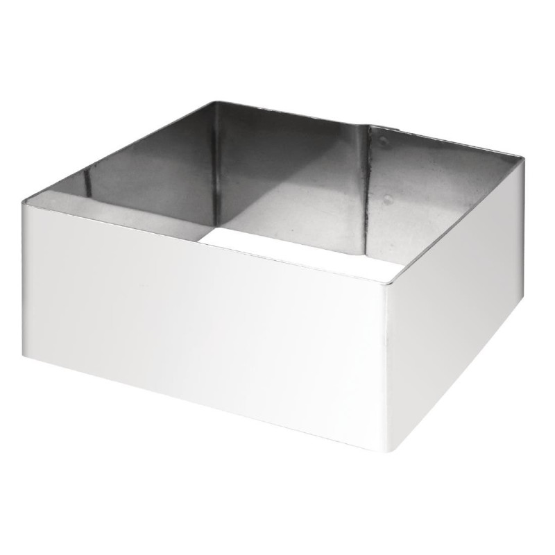 Cercle À Mousse Carré 80 X 35 Mm - Vogue - Fourniresto Cercle À Mousse Carré 80 X 35 Mm - Vogue - Fourniresto