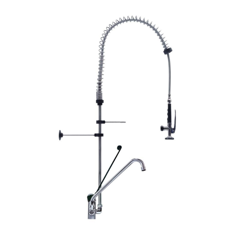 Handheld shower with Large Model Single-hole Hands-free Control - Gastro M - Fourniresto Handheld shower with Large Model Single-hole Hands-free Control - Gastro M - Fourniresto