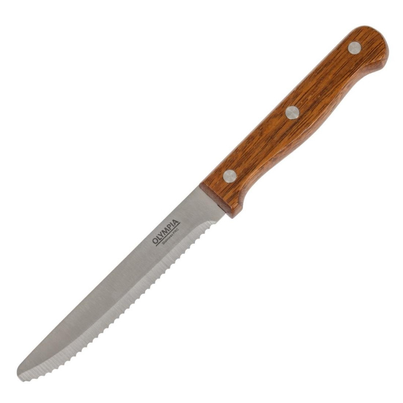 Steakmesser abgerundet Boi - 12er-Pack - Olympia - Fourniresto Steakmesser abgerundet Boi - 12er-Pack - Olympia - Fourniresto