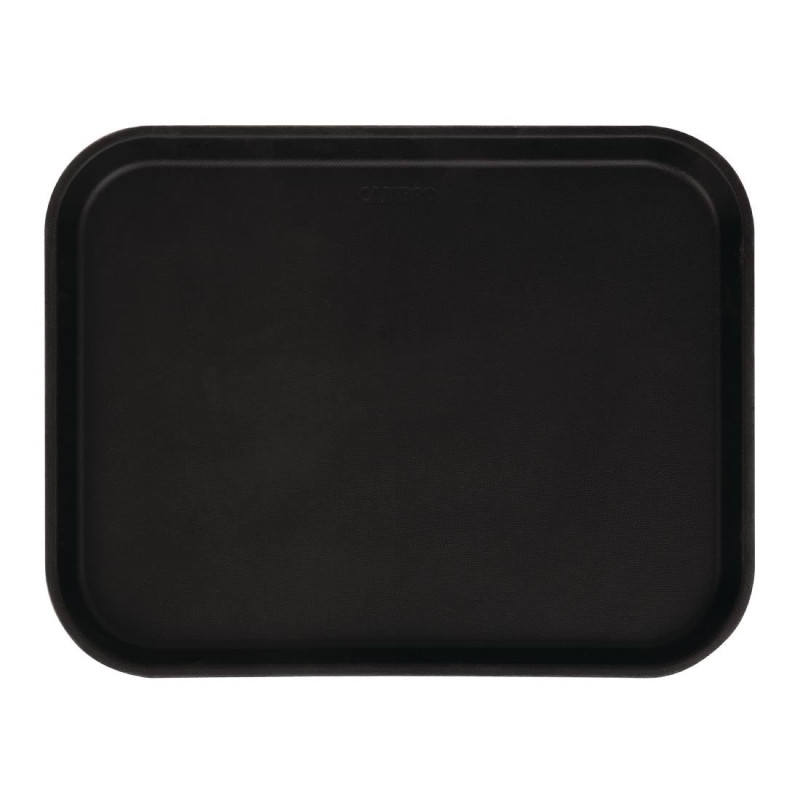 Rectangular Non-Slip Fiberglass Camtread Tray Black 45.7 cm - Cambro - Fourniresto Rectangular Non-Slip Fiberglass Camtread Tray Black 45.7 cm - Cambro - Fourniresto