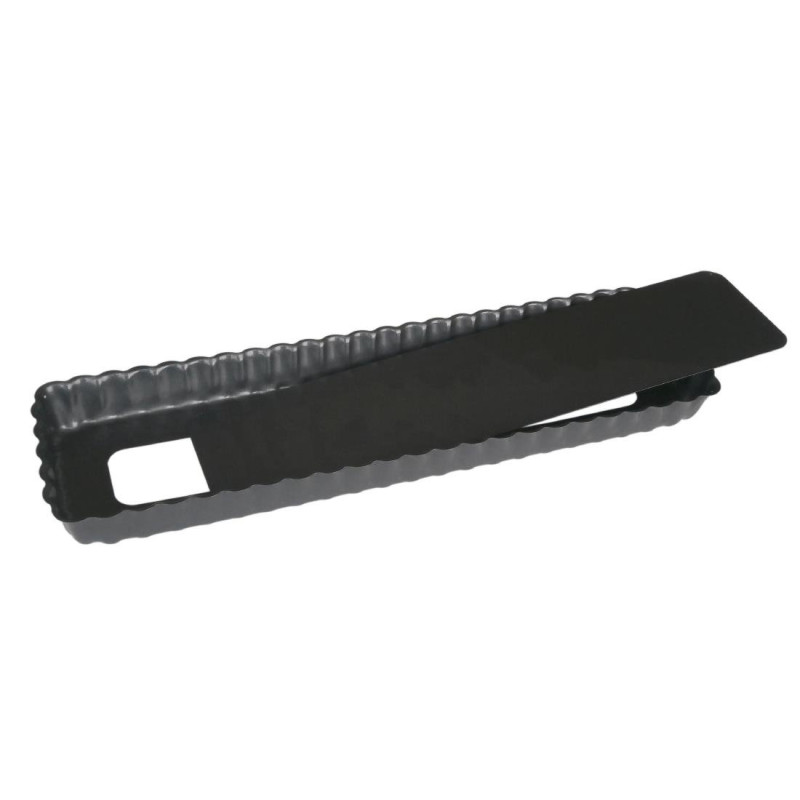 Rechteckige Antihaft-Quicheform mit herausnehmbarem Boden 360 mm - De Buyer - Fourniresto Rechteckige Antihaft-Quicheform mit herausnehmbarem Boden 360 mm - De Buyer - Fourniresto