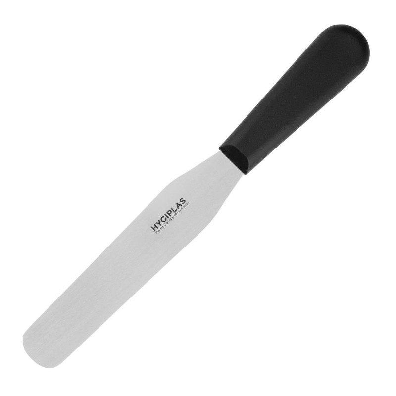 Messer Spatel mit gerader Klinge aus Edelstahl 150 mm - Hygiplas - Fourniresto Messer Spatel mit gerader Klinge aus Edelstahl 150 mm - Hygiplas - Fourniresto