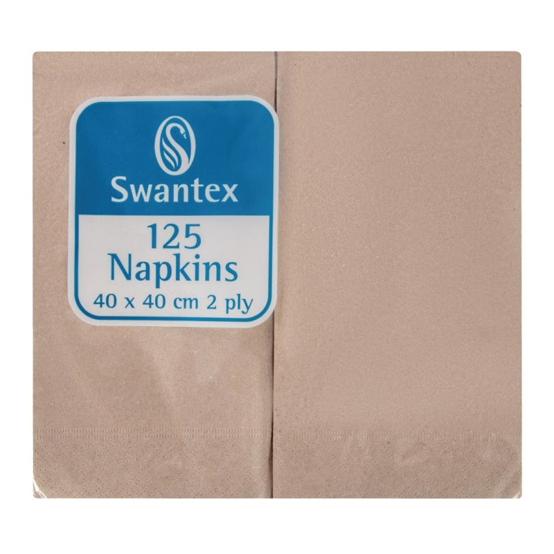 Serviettes Kraft Compostables PréPliées 2 plis 40x40 - Lot de 2000 - FourniResto - Fourniresto Serviettes Kraft Compostables PréPliées 2 plis 40x40 - Lot de 2000 - FourniResto - Fourniresto