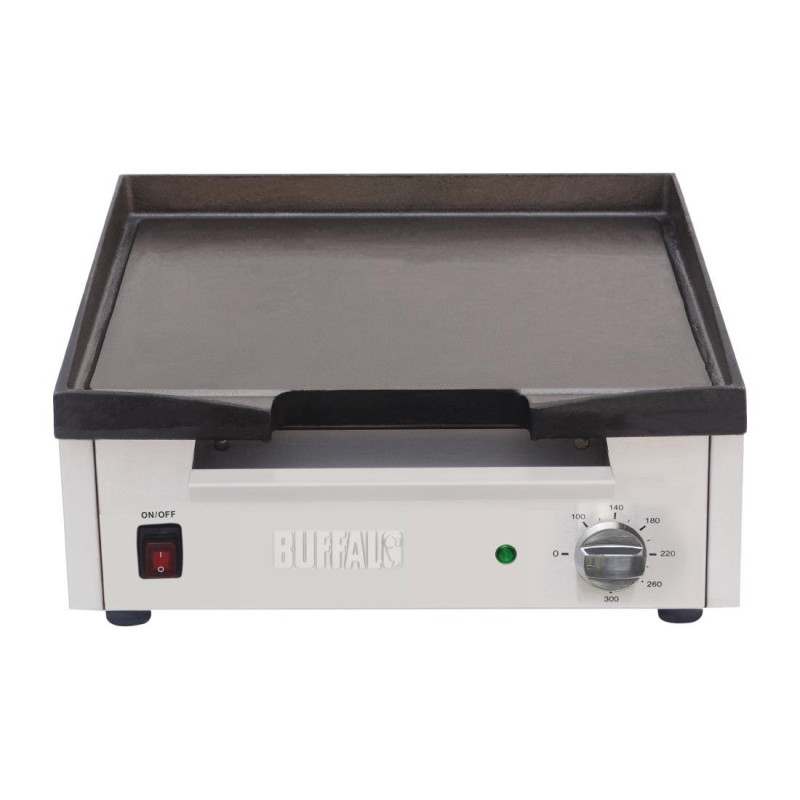 Plaque de Cuisson Électrique de Comptoir 385x280mm - Buffalo - Fourniresto Plaque de Cuisson Électrique de Comptoir 385x280mm - Buffalo - Fourniresto