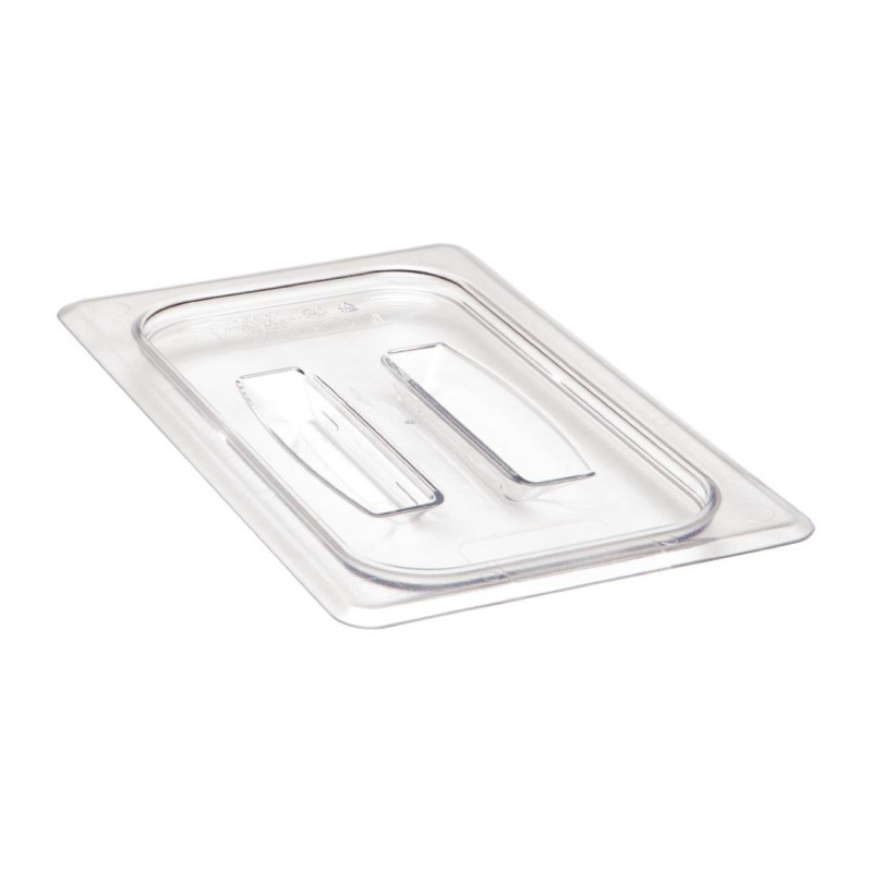 Couvercle avec poignée sans BPA Camview GN 1/4 - Cambro - Fourniresto Couvercle avec poignée sans BPA Camview GN 1/4 - Cambro - Fourniresto