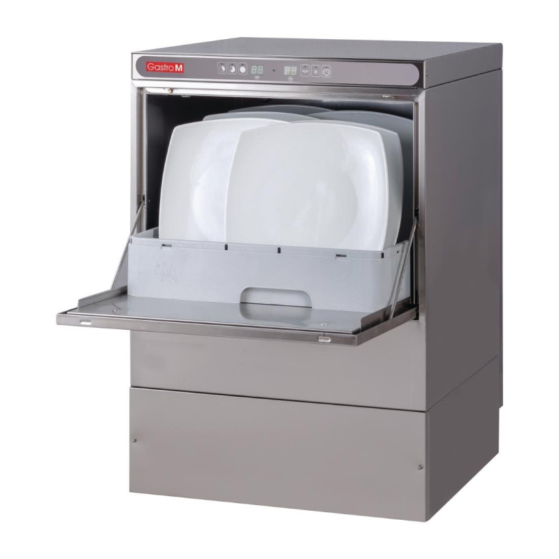 Lave-vaisselle Maestro 50x50 400V avec Pompe de Vidange Doseur Détergent et Break Tank - Gastro M - Fourniresto Lave-vaisselle Maestro 50x50 400V avec Pompe de Vidange Doseur Détergent et Break Tank - Gastro M - Fourniresto