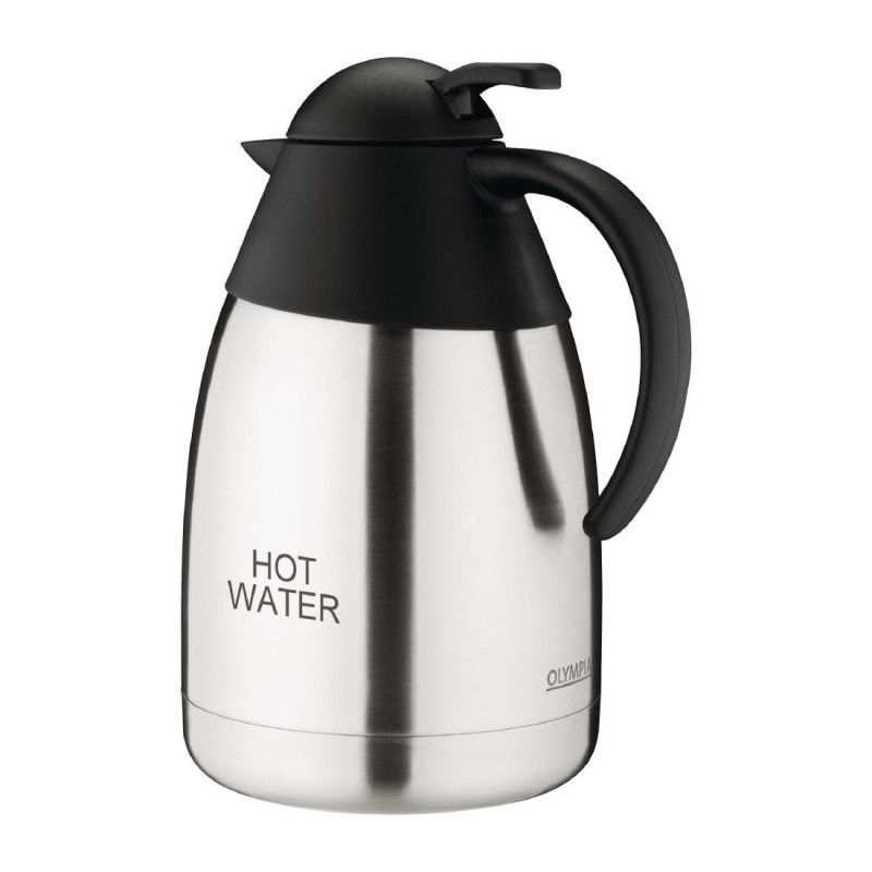 Insulated Hot Water Pitcher with Domed Lid - 1.5L - Olympia Insulated Hot Water Pitcher with Domed Lid - 1.5L - Olympia