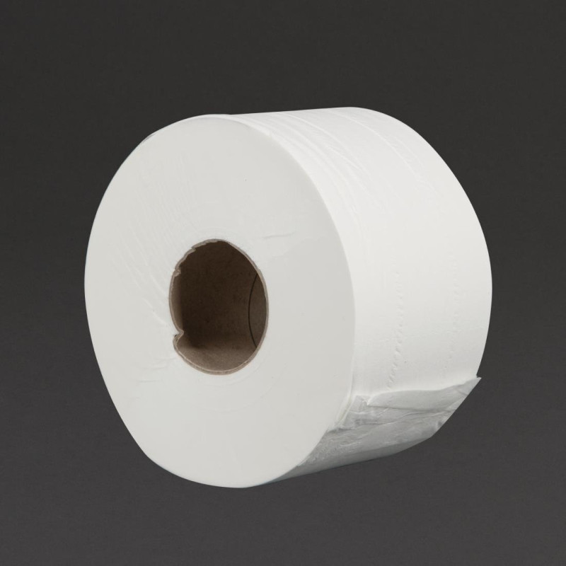 Rouleaux de Papier Toilette 2 Plis Mini Jumbo 150m - Lot de 12 - Jantex Rouleaux de Papier Toilette 2 Plis Mini Jumbo 150m - Lot de 12 - Jantex