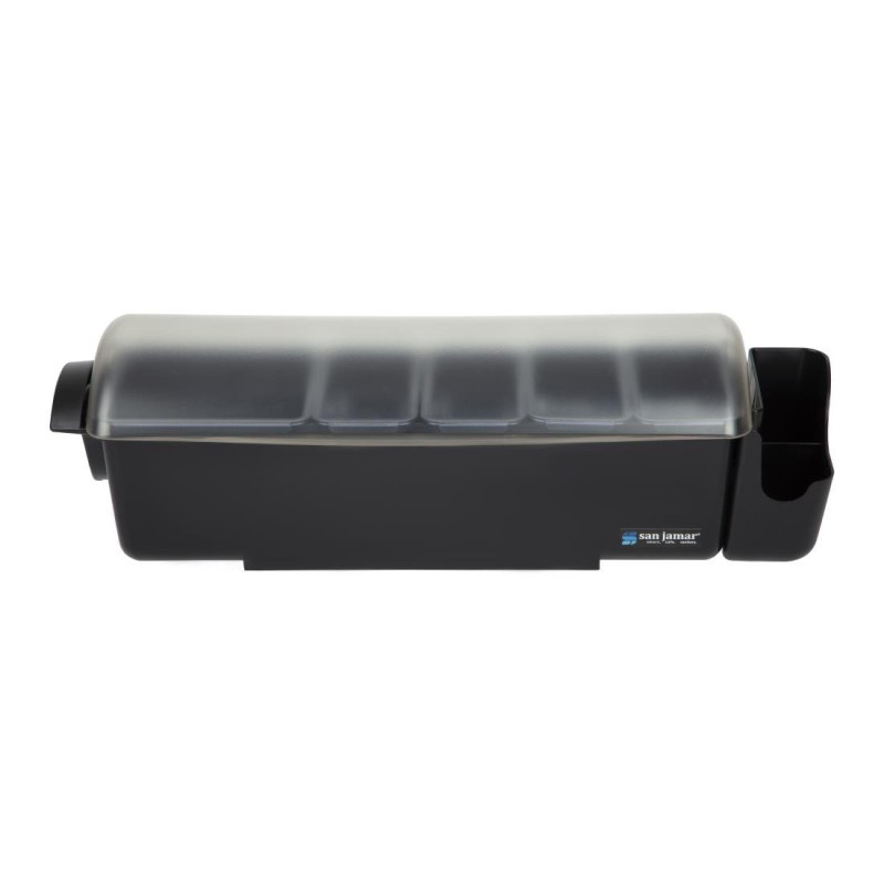 5-Compartment Plastic Dome Box - FourniResto - Fourniresto 5-Compartment Plastic Dome Box - FourniResto - Fourniresto