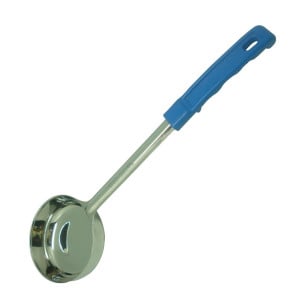 Blaue Edelstahl-Schöpfkelle - 237ml - FourniResto