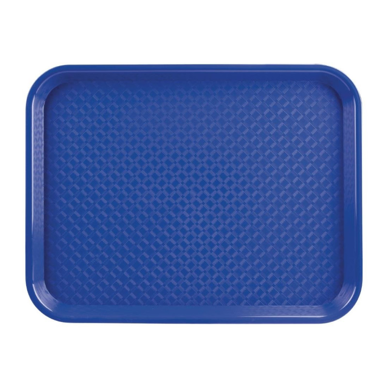 Plateau Fast Food En Plastique Bleu - Olympia KRISTALLON - Fourniresto Plateau Fast Food En Plastique Bleu - Olympia KRISTALLON - Fourniresto