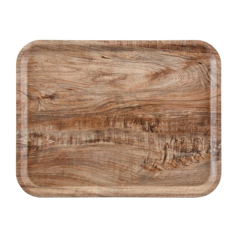 Laminate Surface Grained Tray Light Madeira Olive 430 mm - Cambro - Fourniresto Laminate Surface Grained Tray Light Madeira Olive 430 mm - Cambro - Fourniresto