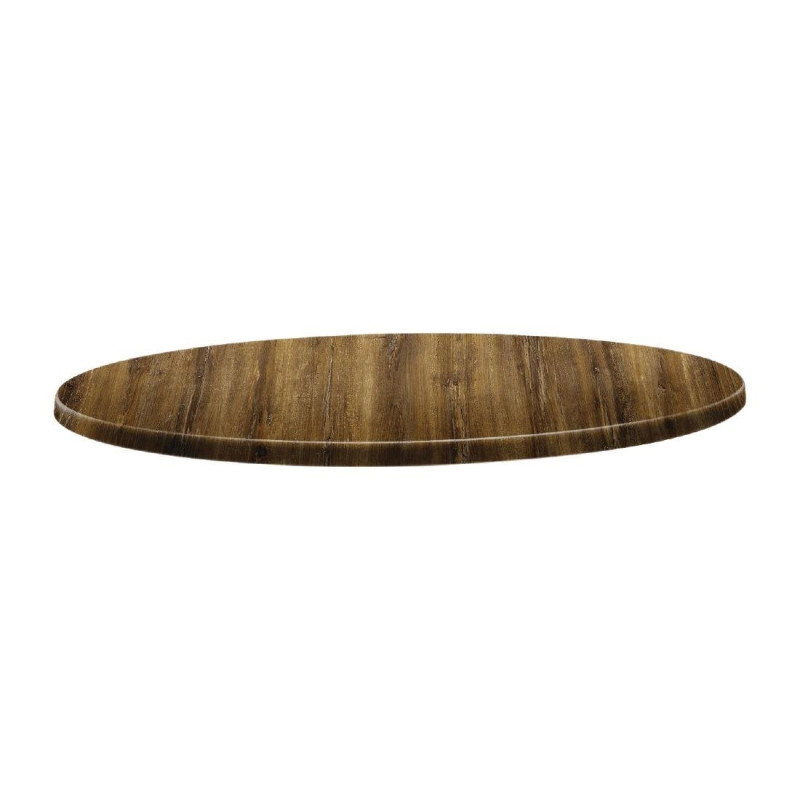 Plateau De Table Rond Classic Line Atacama Cherry - Ø 700mm - Topalit Plateau De Table Rond Classic Line Atacama Cherry - Ø 700mm - Topalit