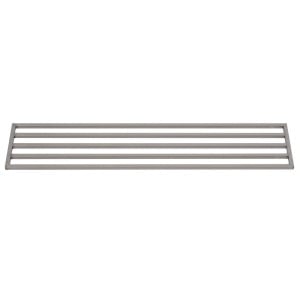 Wandregal aus Edelstahl mit Aussparungen - L 1800 x 400mm - Gastro M
