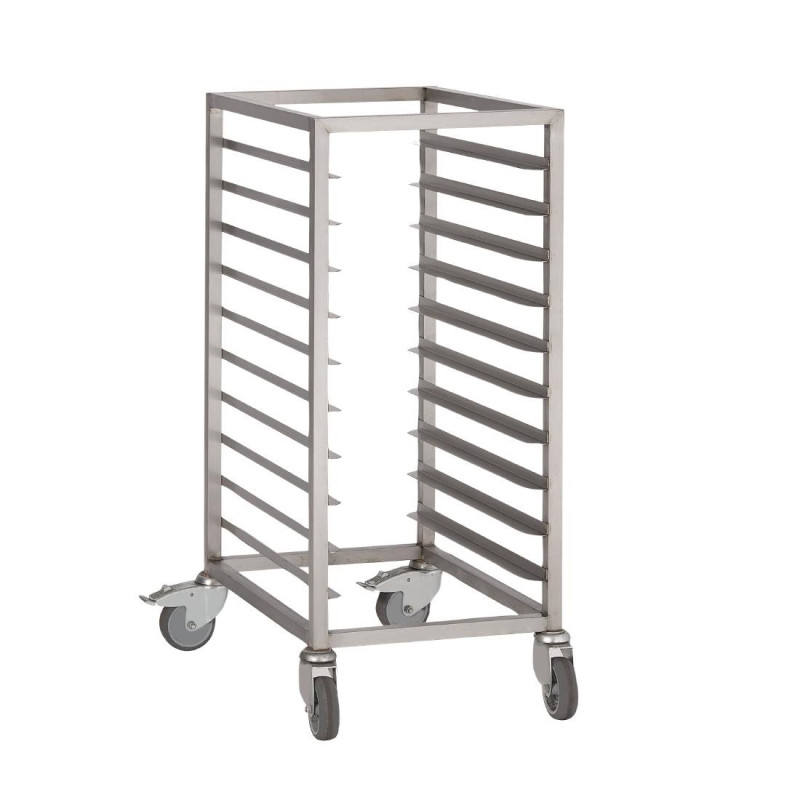 Edelstahl-Schubwagen GN 1/1-10 Ebenen - Gastro M Edelstahl-Schubwagen GN 1/1-10 Ebenen - Gastro M