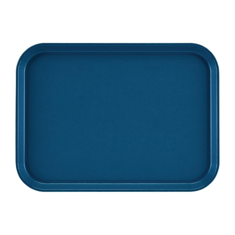 Plateau Rectangulaire Antidérapant en Fibre de Verre EpicTread Bleu 350mm - Cambro - Fourniresto Plateau Rectangulaire Antidérapant en Fibre de Verre EpicTread Bleu 350mm - Cambro - Fourniresto