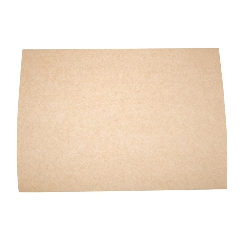 Backpapier ungebleicht kompostierbar - L 380 x B 275mm - Packung mit 500 - Vegware Backpapier ungebleicht kompostierbar - L 380 x B 275mm - Packung mit 500 - Vegware