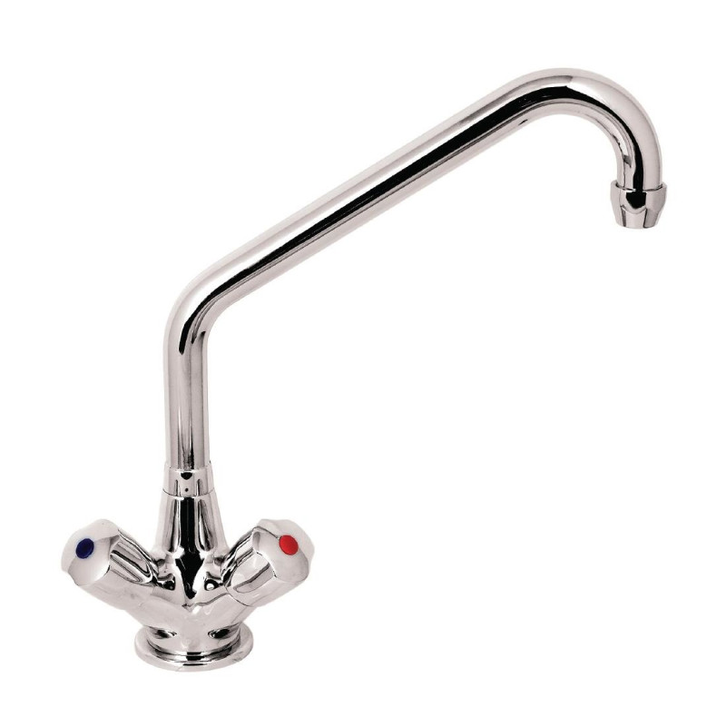 Robinet Mélangeur Monotrou Modèle Lourd 19Mm Col Mobile- L 250mm - FourniResto Robinet Mélangeur Monotrou Modèle Lourd 19Mm Col Mobile- L 250mm - FourniResto