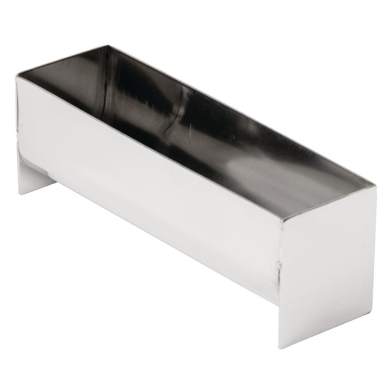 Moule À Terrine en Acier Inoxydable Forme De U - P 135mm - Vogue Moule À Terrine en Acier Inoxydable Forme De U - P 135mm - Vogue