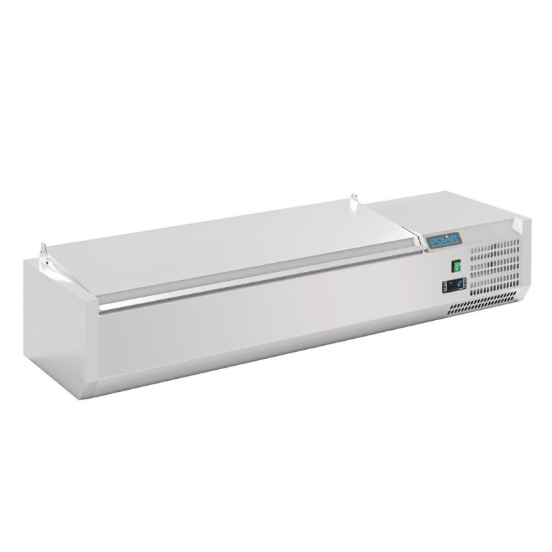 Saladette À Poser Avec Couvercle Série G - 5 x GN 1/4 - Polar Saladette À Poser Avec Couvercle Série G - 5 x GN 1/4 - Polar