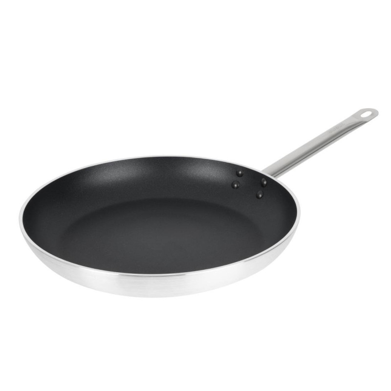 Poêle Antiadhésive Induction en Aluminium et Téflon - Ø 400mm - Vogue Poêle Antiadhésive Induction en Aluminium et Téflon - Ø 400mm - Vogue