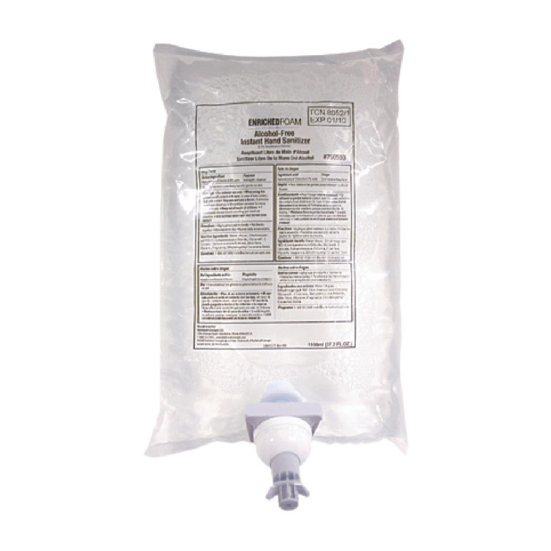 Alcohol-free cleaning lotion AutoFoam 1.1L - Pack of 4 - Rubbermaid - Fourniresto Alcohol-free cleaning lotion AutoFoam 1.1L - Pack of 4 - Rubbermaid - Fourniresto