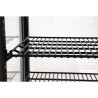 Schwarze Kühlvitrine Serie C - 68 L - Polar