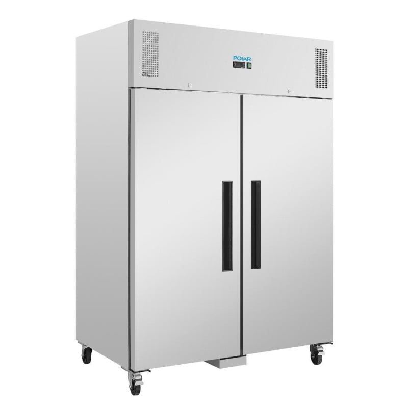 Negative Double Door GN Refrigerated Cabinet Series G - 1200L - Polar - Fourniresto Negative Double Door GN Refrigerated Cabinet Series G - 1200L - Polar - Fourniresto