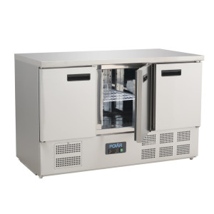 3 Door Refrigerated Table G Series - 368 L - Polar