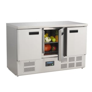 3 Door Refrigerated Table G Series - 368 L - Polar